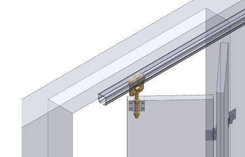Wózek 4-kołowy z obrotowym trzpieniem NIKO 23.R52, ocynk