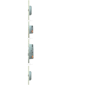 Zamek listwowy LOB ZDL 72/55, biały ocynk