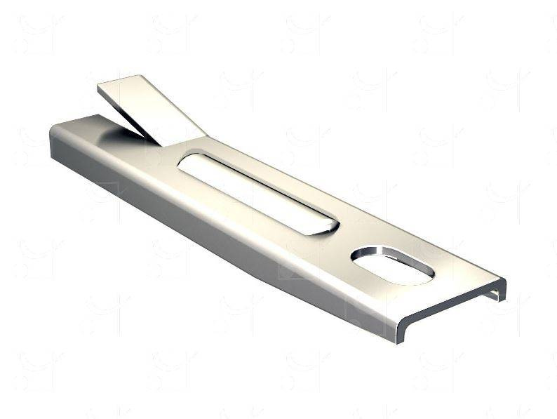 Uchwyt ścienny do wbetonowania MANTION 6257, ocynk