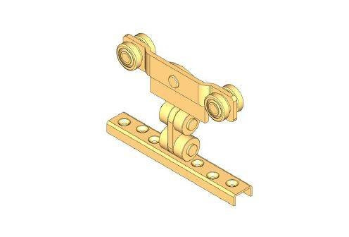 Wózek 4-kołowy NIKO 25.R69, ocynk