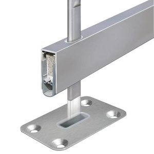 Zestaw dolnych, szerokich gniazd do zasuwy drzwiowej PLANET BM 5x13 mm (900275)