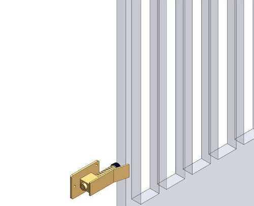Stoper końcowy NIKO 26.X03, ocynk