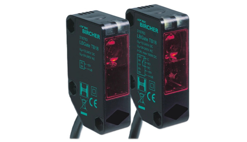 Przelotowa bariera świetlna BIRCHER LBGate TB18 (316763)