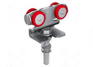 Wózek 4-kołowy MANTION 99232XA4, stal kwasoodporna AISI 316