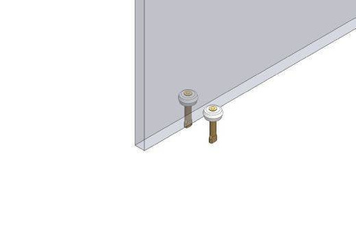 Nylonowa rolka prowadząca do zabetonowania NIKO 38.X11