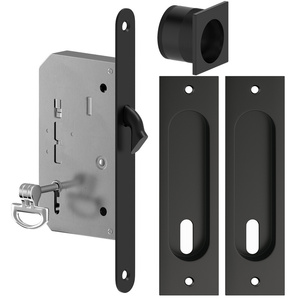 Zamek wpuszczany hakowy Metal-Bud, prostokątny