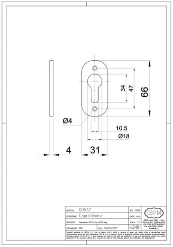 Komplet okuć do bramy przesuwnej IBFM typ 3500 (3500020K)