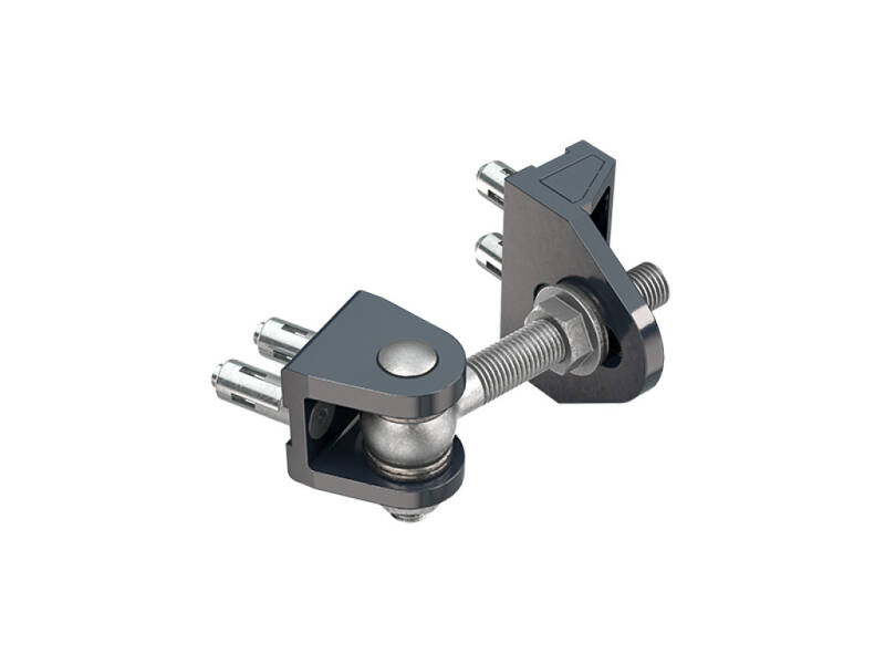 Przykręcany zawias regulowany w 4 kierunkach Locinox BOLTONHD-4D