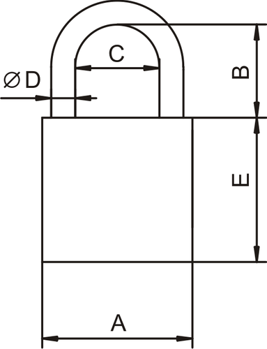 Kłódka szyfrowa YETI KZL190Y