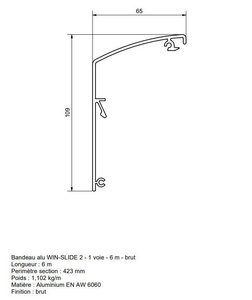 Maskownica MANTION 11263, aluminium