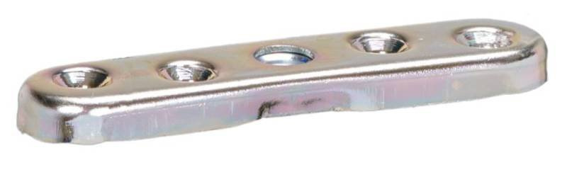 Płytka montażowa do skrzydeł drewnianych  NIKO 51.F00, stal nierdzewna AISI 304