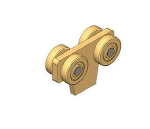 Wózek 4-kołowy NIKO 26.T00, ocynk