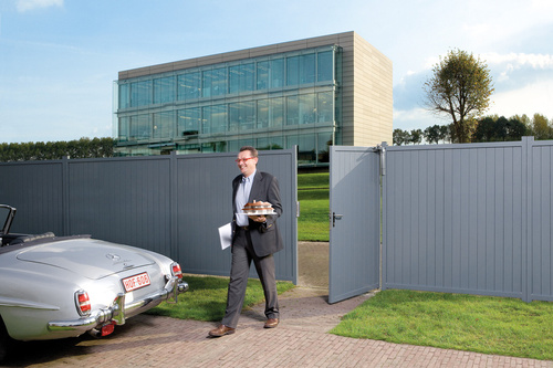 Zaczep pod zamek wpuszczany Locinox SHKM, aluminium