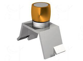 Dolna rolka prowadząca do wbetonowania MANTION 1100, mosiądz