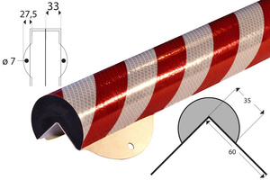 Zestaw do ochrony ścian KNUFFI typ A+ (1000 mm)