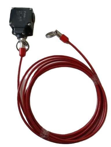 Włącznik pociągowy IP67 z linką stalową w oplocie gumowym