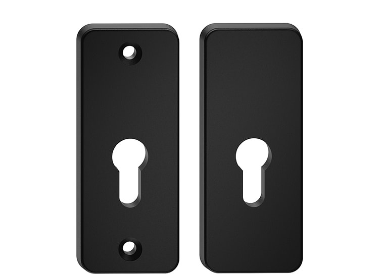 Szyld METAL-BUD ATLAS inox - widok z boku