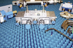 Szczotka płytowa MINK MCS, włosie gęste