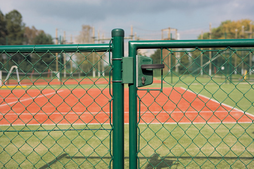 Zamek ogrodowy Locinox LAKZ P1 na profil kwadratowy 40 mm