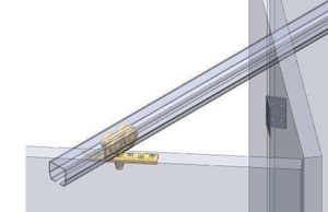 Wózek 4-kołowy NIKO 26.R62, ocynk