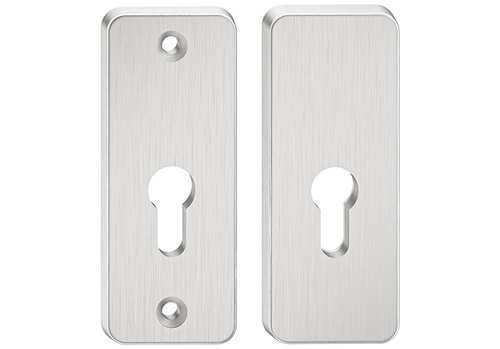 Szyld górny antywłamaniowy w klasie 2 do klamek Metal-Bud ATLAS, wersja krótka