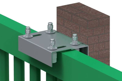 4-rolkowy regulowany prowadnik górny IBFM, typ 467/L