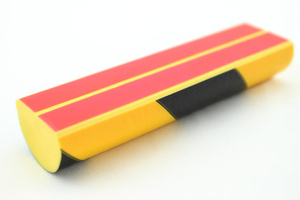 Elastyczny profil ostrzegawczo-ochronny KNUFFI typ C (1000 mm)