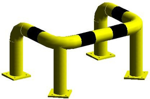 Odbojnica przyziemna "C"  CM.OPC0403H