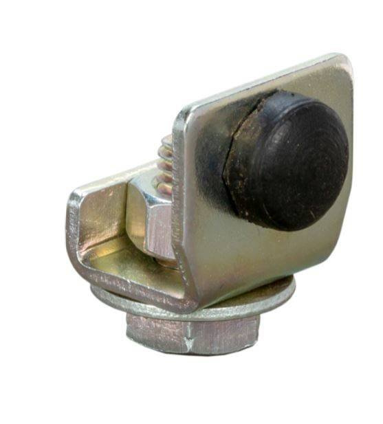 Stoper końcowy szyny NIKO 51.X04, stal nierdzewna AISI 304