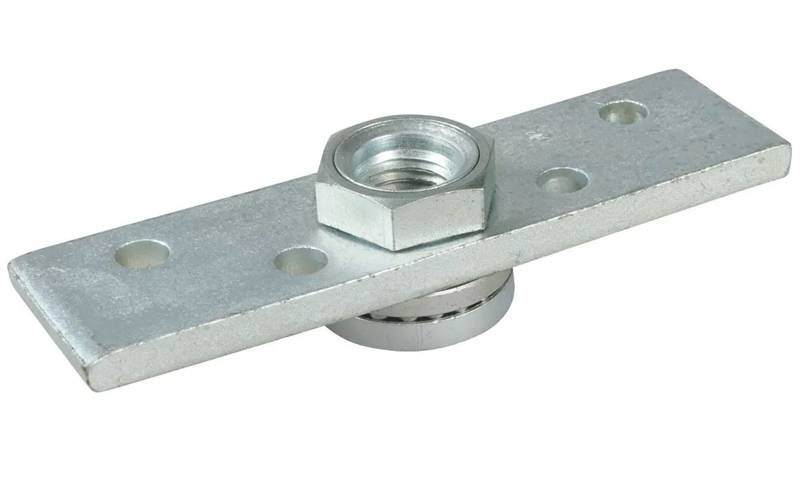 Łożyskowana płytka mocująca IBFM (gwint M20) do bram harmonijkowych, typ 336