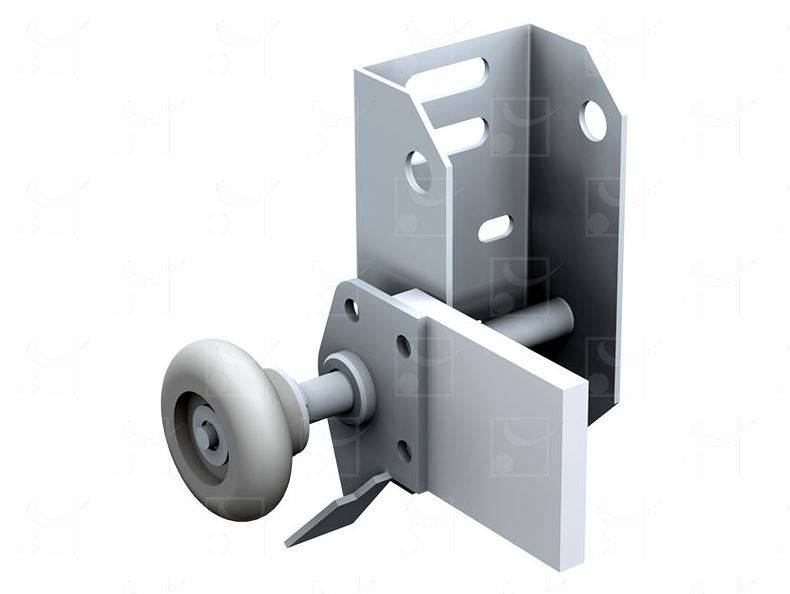 Prowadnik MANTION SPORTUB 4451D prawy, koła Delrin