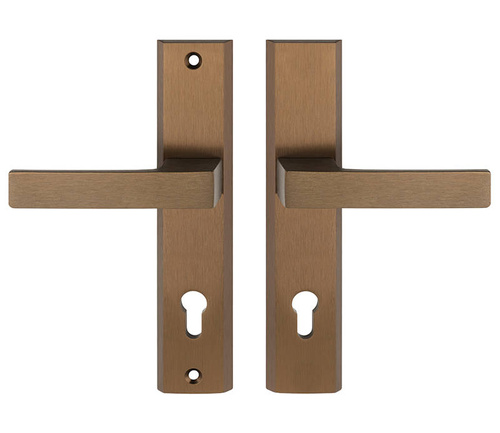 Zewnętrzna klamka drzwiowa Metal-Bud TOTAL patyna