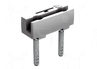 Regulowany prowadnik dolny MANTION 11110GDU, nylon