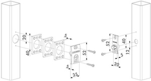 System nadzoru do bram i furtek Locinox GATESWITCH