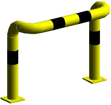 Odbojnica przyziemna skrzynkowa CM.OPS0506H