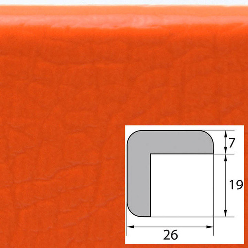 Elastyczny profil ostrzegawczo-ochronny KNUFFI typ E (1000 mm)