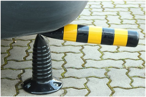 Elastyczny słupek 750 mm, czarny