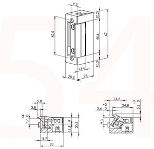 Elektrozaczep LOB RE-54