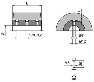 Szczotki połówkowe MINK HP