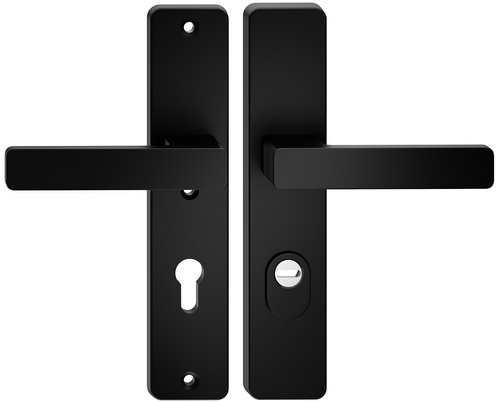 Klamka drzwiowa antywłamaniowa w klasie 3 Metal-Bud ATLAS 92 mm