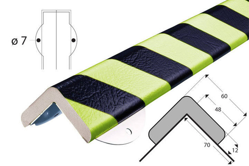 Zestaw do ochrony ścian KNUFFI typ H+ (1000 mm)