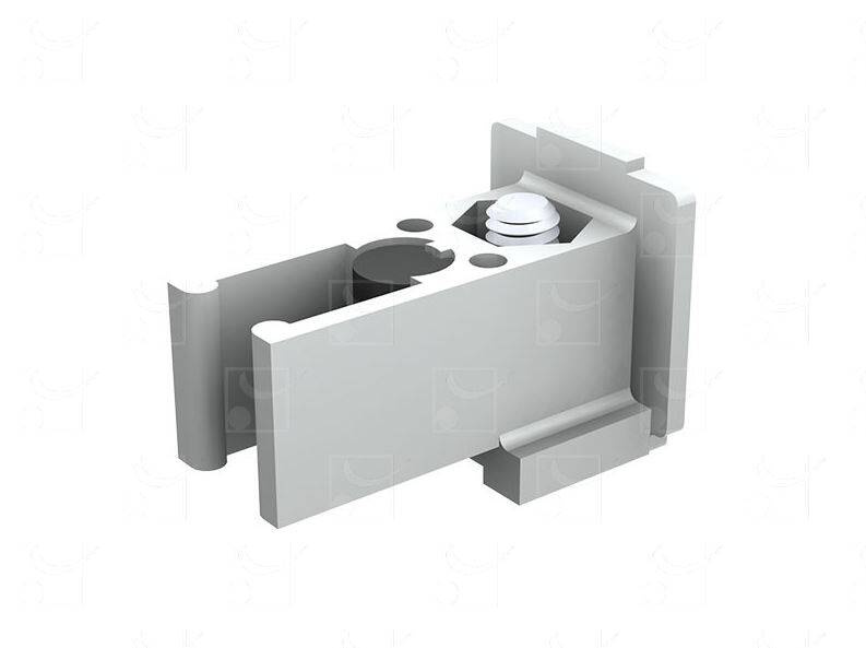 Stoper końcowy z blokadą MANTION 10213XA2, nylon