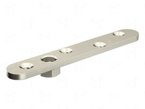 Górna płytka montażowa MANTION 0036FXA2, stal nierdzewna AISI 304