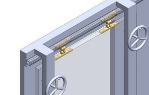 Wózek 4-kołowy NIKO 23.R69, ocynk