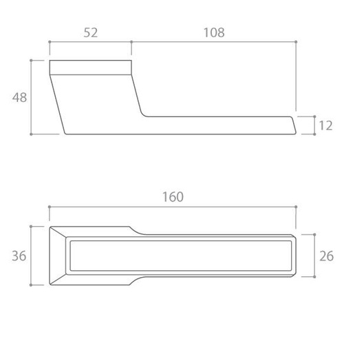 Klamka drzwiowa CORONA MAXIMA CONNECT