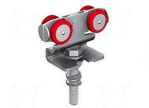 Wózek 4-kołowy MANTION 99232XA2, stal nierdzewna AISI 304