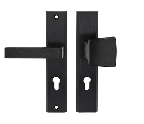 Zewnętrzny klamko-pochwyt drzwiowy Metal-Bud TOTAL patyna