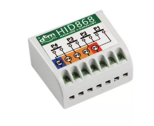 Nadajnik 4-kanałowy DTM HID868