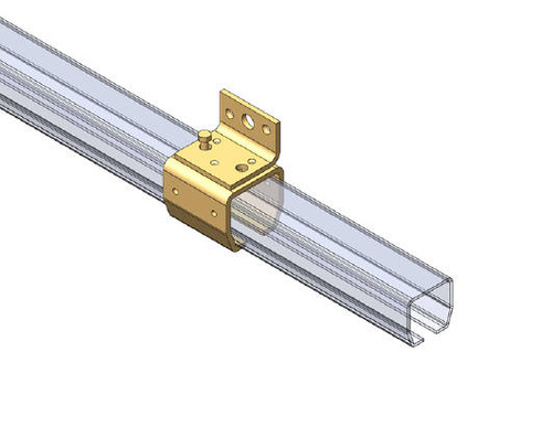 Uchwyt ścienny szyny nośnej NIKO 21.B01, ocynk