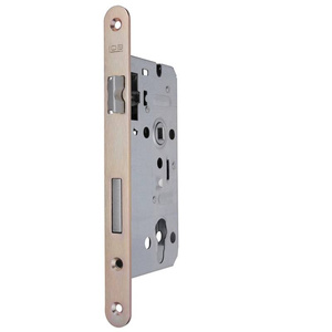 Zamek wpuszczany LOB Z75, żółty ocynk